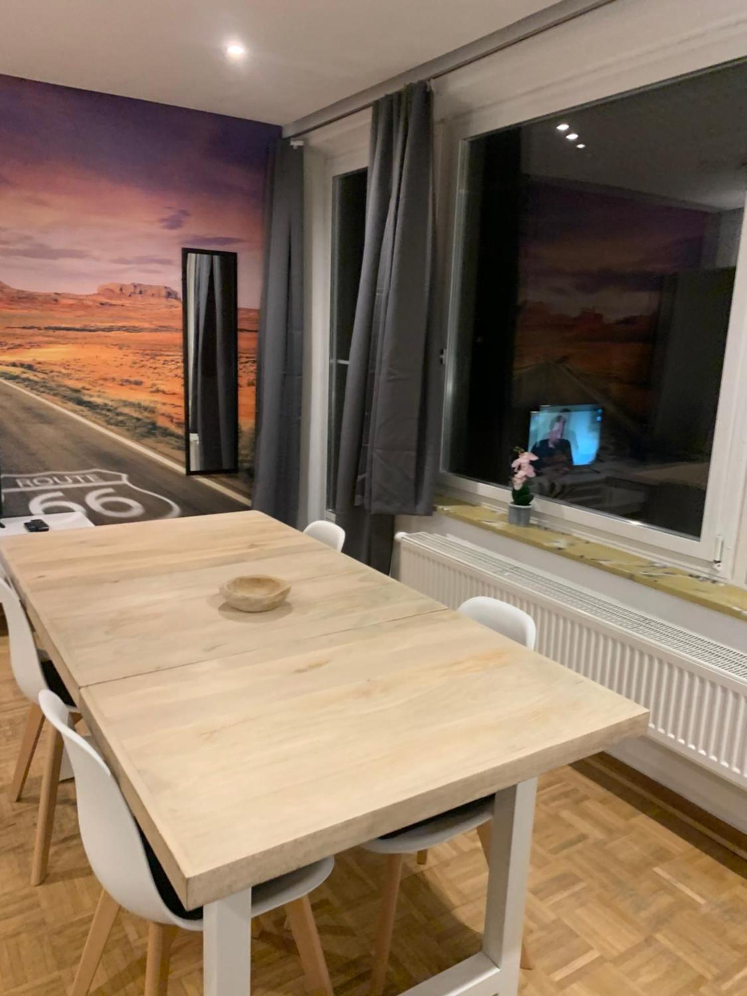 Mainpark Apartment 4 Schlafzimmer Bis Zu 10 Personen Direkt Ueber Aschaffapartment Bei Aschaffenburg Mainaschaff Zewnętrze zdjęcie