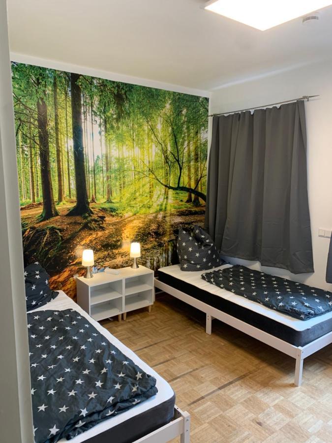 Mainpark Apartment 4 Schlafzimmer Bis Zu 10 Personen Direkt Ueber Aschaffapartment Bei Aschaffenburg Mainaschaff Zewnętrze zdjęcie