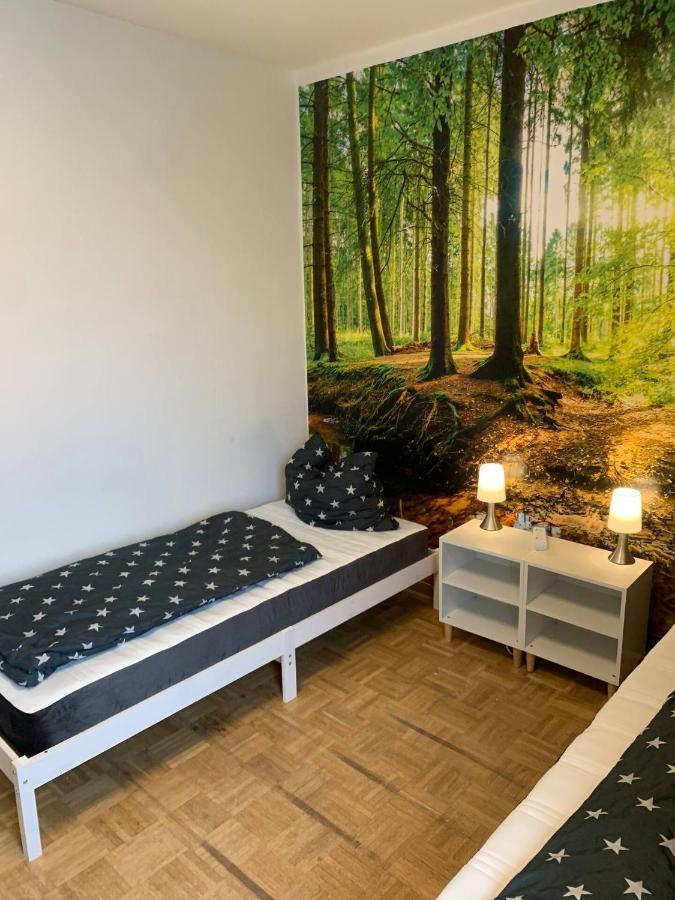 Mainpark Apartment 4 Schlafzimmer Bis Zu 10 Personen Direkt Ueber Aschaffapartment Bei Aschaffenburg Mainaschaff Zewnętrze zdjęcie